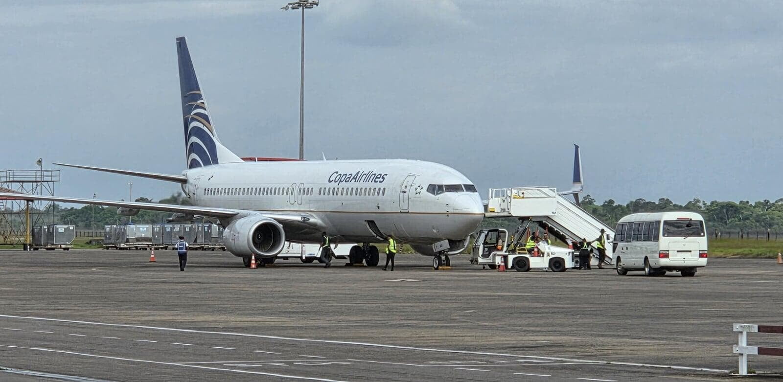 Copa Airlines gecertificeerd op Ink CUPPS bij Johan Adolf Pengel International Airport